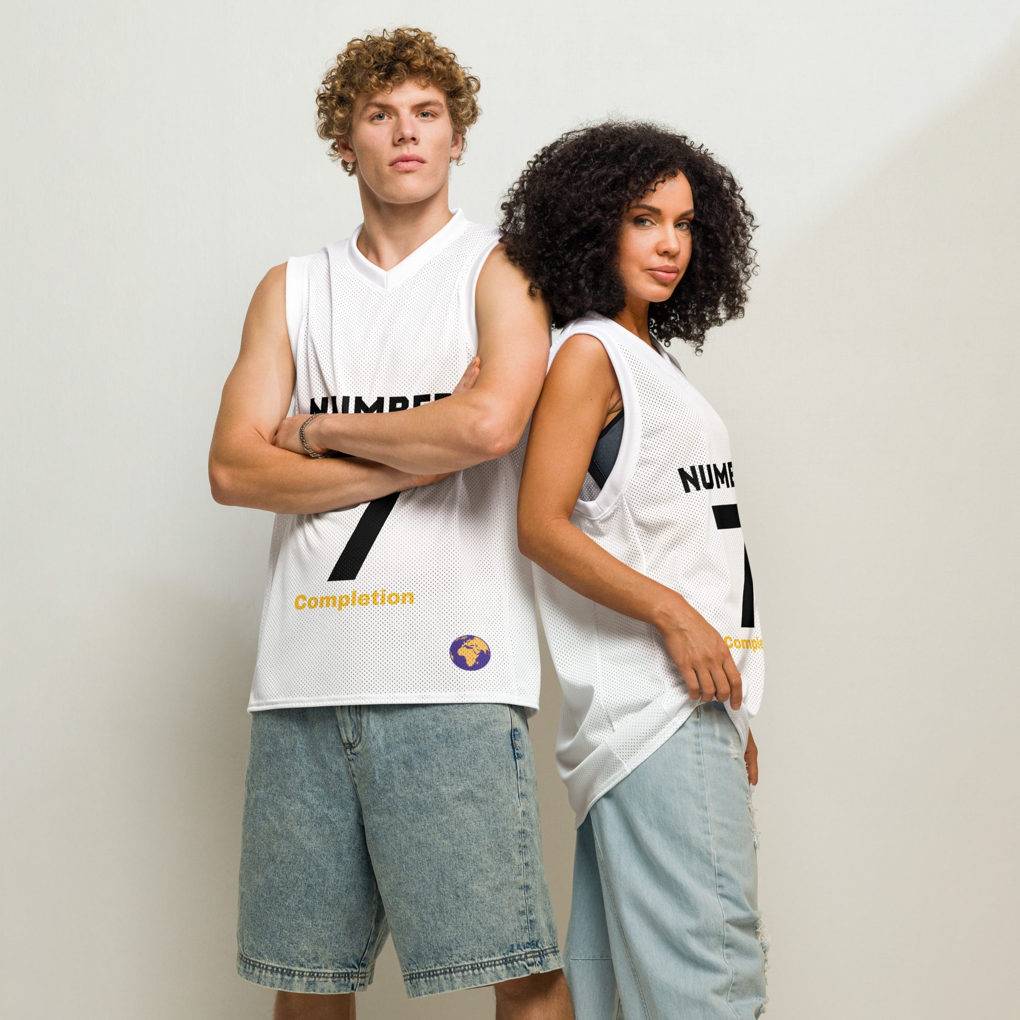 #7 Completion - Premium basketball jersey