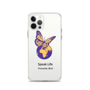 Speak Life Clear Case for iPhone®