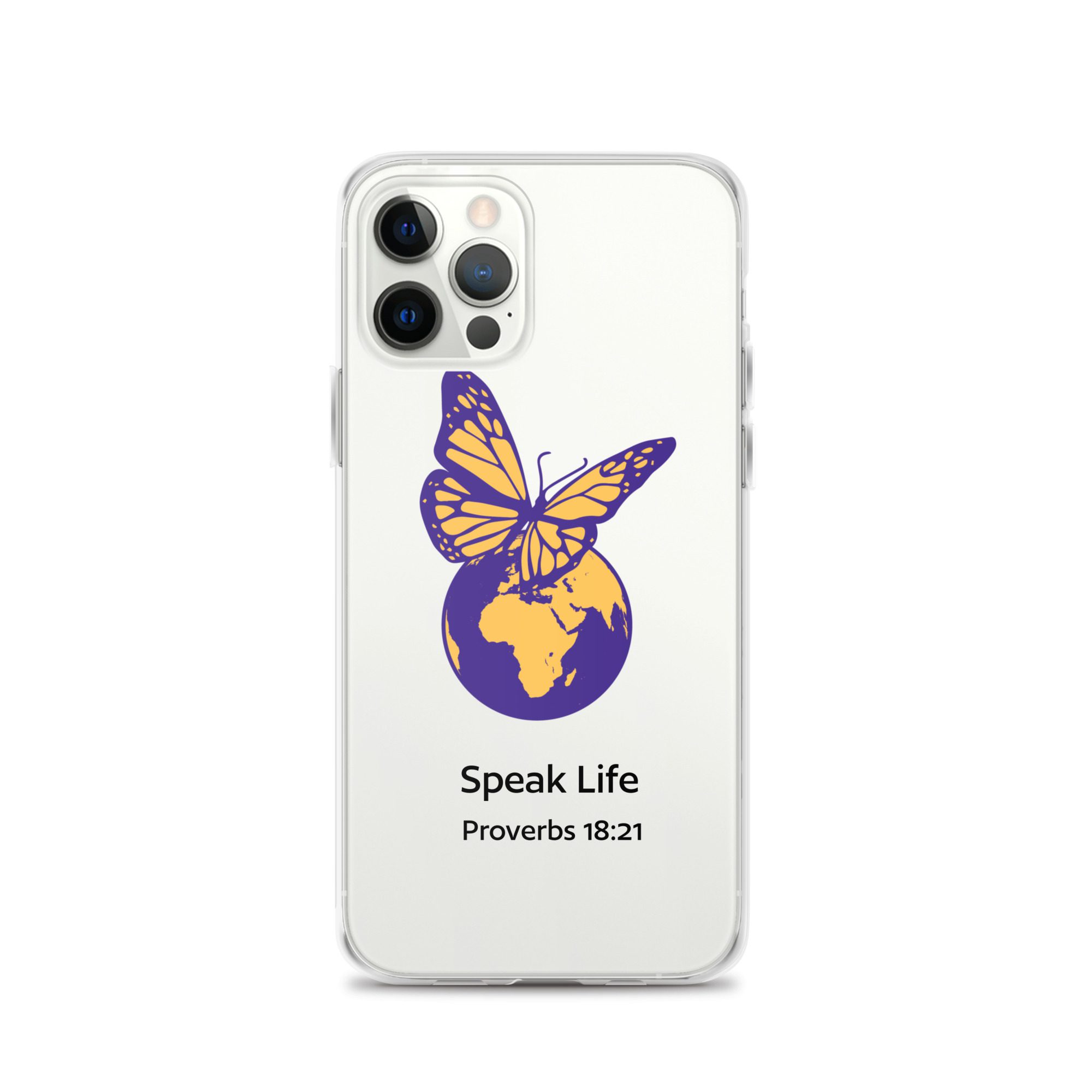 Speak Life Clear Case for iPhone®