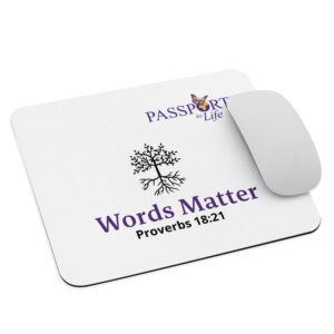 Words Matter  - Mouse pad
