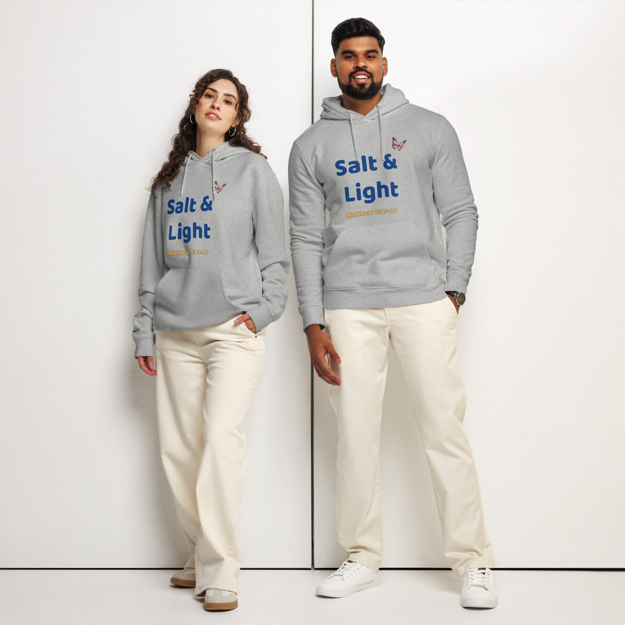 Salt & Light - Unisex essential organic hoodie
