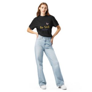 Be Still - Unisex garment-dyed heavyweight t-shirt