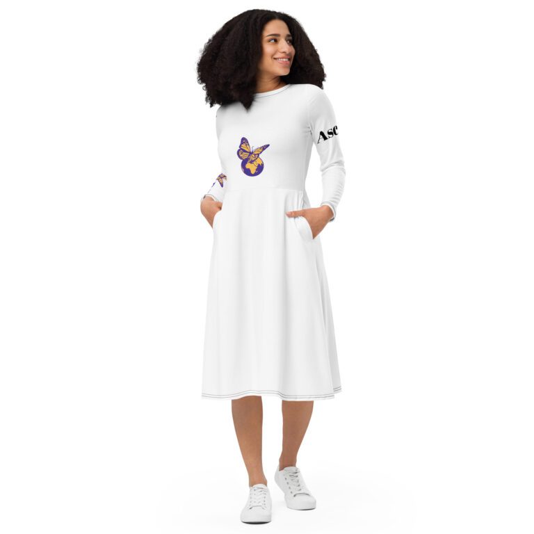 all-over-print-long-sleeve-midi-dress-white-front-6827654a0afb1